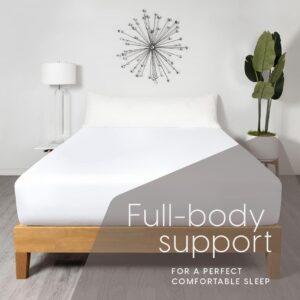Milliard Traversin Oreiller de Corps en Mousse a Memoire Oreiller pour Dormeur Lateral, Ultra Doux Housse en Bambou Amovible