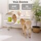 Reolink 5MP PTZ Indoor WiFi Surveillance Camera 2.45GHz, Bidirectional Audio, E1 3X Optical Zoom, Motion Detection Alerts, Night