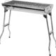 61zZQ9yaikL._AC_SL1000_.jpg Barbecue a Charbon de Bois Inox,Grill Charbon de Bois XXL,Taille Grande BBQ Pliable Barbecue Grill a Charbon Four de Charbon Portabl