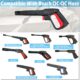 Kit de remplacement pour nettoyeur haute pression 2350 PSI - Systeme de liberation rapide pour Bosch, AQT, Black Decker, avec buse