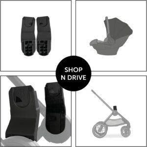 Adaptateur poussette hauck Walk N Care & Cosy (autres fabricants) - Noir