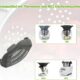 Eucteje Tamis de cuisine en silicone - Passoire a pates - Avec clip - Compatible avec Thermomix TM5 TM6 TM31 et pieces de rechange M