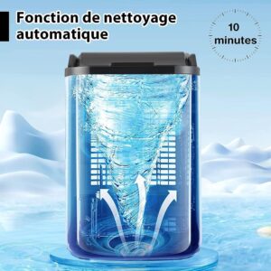Machine à glaçons Nugget RELAX4LIFE 27 kg/24h inox