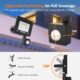 71-c8kax2UL._AC_SL1500_.jpg GRIFEMA Projecteur LED Exterieur 20W, 2200LM, Detecteur de Mouvement Reglable, 6500K Blanc Froid, IP66 Etanche, Eclairage de Securit