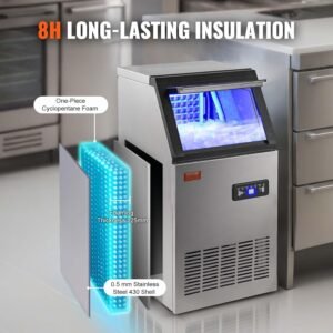 71-e4bAsYuL._AC_SL1500_.jpg Machine à glaçons pro VEVOR 38 kg/24h, stockage 12,5 kg