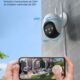 Caméra surveillance 2K WiFi ieGeek extérieure 360°