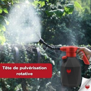 PHOENIX - Pulverisateur Electrique Easy Sprayer 2L Pulverisateur a Batterie Rechargeable, Grande Autonomie Jusqu'a 3H Pulverisat