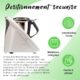 KochFix - Plaque coulissante pour Thermomix TM5TM6 - Glissiere invisible - Pour deplacement securise du Thermomix - Accessoires The