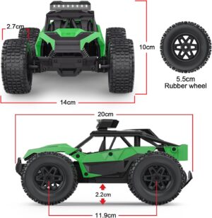 71-t7rfcMYL._AC_SL1500_.jpg Voiture télécommandée tout-terrain 1:20 rechargeable 2.4Ghz