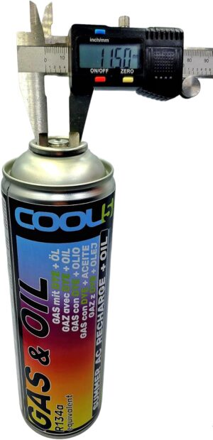 Kit réparation climatisation voiture Cool5 avec manomètre 1995-2016
