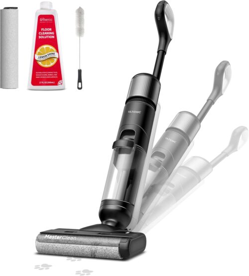 Aspirateur balai sans fil Ultenic 3-en-1 humide et sec 50 min