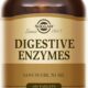 Solgar Digestive Enzymes - Digestion - Systeme digestif- Enzymes digestives - Complement Alimentaire - Flacon de 100 comprimes