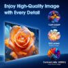 Built-in App 2025 Projector Projector Portable Mini Projector Dual Control with Mouse Android TV WiFi 6 BT5.2 180 Rotation HDMIT