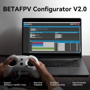 BETAFPV ELRS V3 LiteRadio 3 RC Radio Transmitter with Nano Bay for External TX Module, Support FPV Simulator BETAFPV Configurator V2