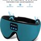Morelax Masque de Sommeil avec Ecouteurs Bluetooth, Masque de Nuit 3D Sans Fil, Casque Audio Bluetooth, Masque pour les yeux pour do