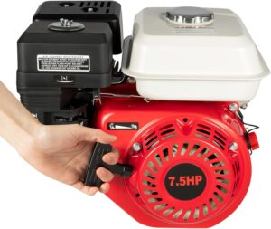 Moteur à essence 4 temps 7,5 CV OHV monocylindre