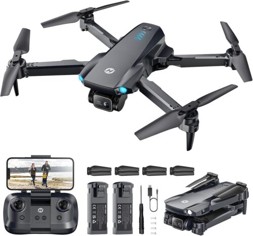Holy Stone HS290 Drone Pliable avec Camera FPV HD 1080P pour Debutants, Quadricoptere RC Dote D'optique de Flux, 3 Modes de Vitesse,