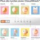 COMFEE' CDWPB1215PB-EU Lave-vaisselle Entierement Integre avec 12 Couverts, Lavage Cloud Wash, Sechage Supplementaire, Lave-vaissell