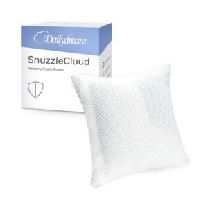 Oreiller ergonomique mousse mémoire Dailydream 40x40x16 cm