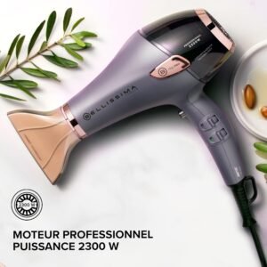 Sèche-cheveux professionnel Bellissima ionique - 3 temps