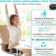 Coussin coccyx POOTACK en mousse à mémoire ergonomique