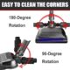 Italdos Brosse Turbo motorisee Lave-vaisselle compatible pour Dyson V7 V8 V10 V11 V15 Aspira et Lava Convient pour sol en marbre en