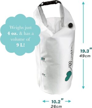 Scrubba Allurette Sac Lave-Linge Delicat - Sac de Lavage Portatif pour Linge Fragile, Sous-Vetements Soutiens-Gorge - Mini Machine
