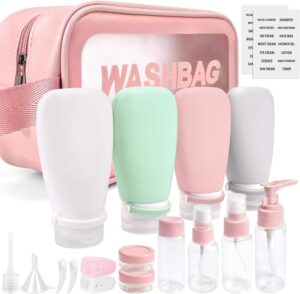 Kit de voyage 18 pièces - bouteilles conformes cabine