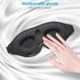 Masque de Nuit Innovant 2025 pour Hommes et Femmes, Conception Masque de Sommeil qui Bloque la Lumiere pour Dormir, les Siestes, la