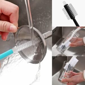712JtOwE18L._AC_SL1500_.jpg Caremore 6pcs brosse de nettoyage brosse nettoyant set accessoires outil pour tous les couteaux de bol de thermocuiseur ideal pour T