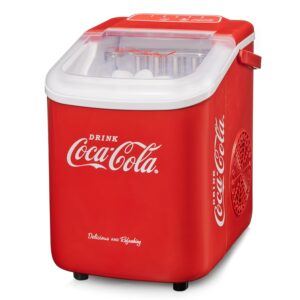 712cyQRCujL._SL1500_.jpg Machine à glaçons Salco Coca-Cola rétro rouge, 2 tailles