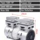 Moteur 750 W pour compresseur silencieux sans huile 8 bars 145 lmin 69 dB Accessoire de compresseur d'air silencieux 220 V
