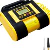Amazon Basics Portable Air Compressor with Digital Pressure Gauge, 12V DC, 150 PSi, Black