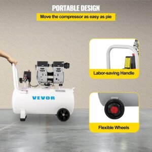 712xxMDksxL._AC_SL1500_.jpg Compresseur d'air sans huile VEVOR 50L pour atelier
