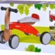 Jouet d'extérieur en bois Eichhorn - siège réglable