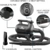 XPOWER Blower de sechage de voiture professionnel avec station d'accueil mobile (A-12)
