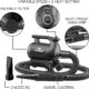 XPOWER Blower de sechage de voiture professionnel avec station d'accueil mobile (A-12)