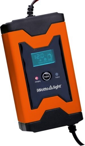 Chargeur batterie 12V 6A iWotto auto et moto automatique