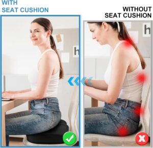 Coussin coccyx ergonomique mousse à mémoire de forme