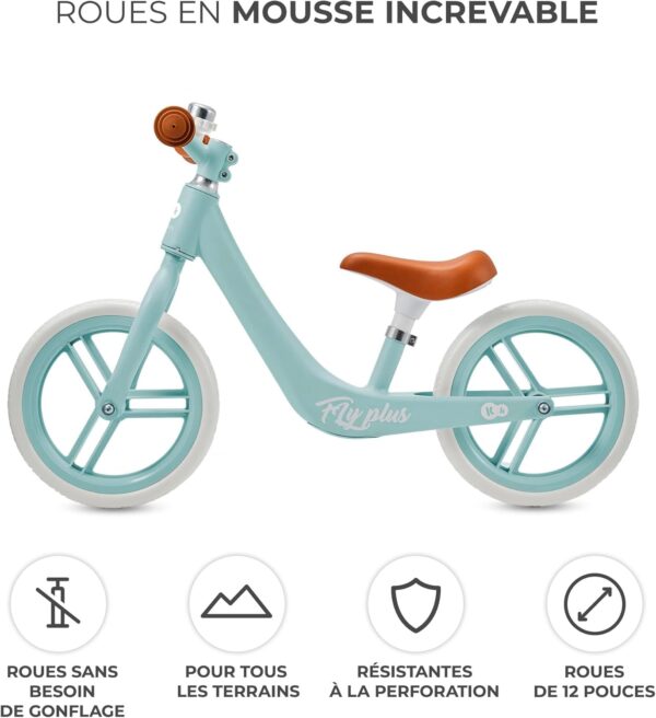 Kinderkraft Fly Plus Draisienne en Metal,