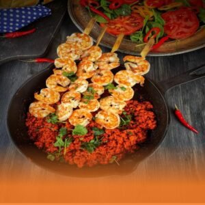 Texas Club - Poele a frire en fonte, crepes, omelette, viande ou legumes, ideale pour barbecue et cuisine, poele a barbecue, diametr