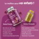 Gummies Fer avec Vitamine C - 120 Gummies Vitamine Enfant (4mois) de 3 a 12 ans - Gummies Enfant Vitamine C Acide Ascorbique Fer S