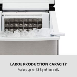 Machine à glaçons Klarstein maison 2,5 L, jusqu’à 13 kg