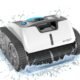 Robot piscine sans fil hors-sol 120 m² — 110 min, 3 modes