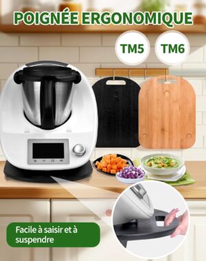 Planche coulissante Thermomix NETONDA TM6/TM5 à roulettes