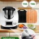 Planche coulissante Thermomix NETONDA TM6/TM5 à roulettes