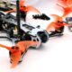 EMAX Tinyhawk II Freestyle RTF FPV Racing Drone avec Moteur Sans Balais 7000 KV, Camera RunCam Nano 2 700TVL, 0-25-100-200 VTX Power