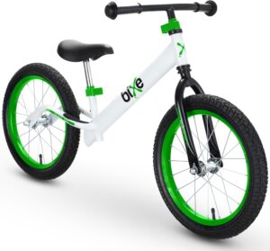 Bixe Draisienne pour Les Grands Enfants de 4, 5, 6, 7, 8 et 9 Ans - Velo d'entrainement Sportif sans pedale Roue de 16 Pouces