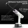 ASOME Nettoyeur Haute Pression sans Fil X021 Nettoyeur Portable avec 2 Batteries 15000 mAh, 80 Min dAutonomie, 30 Bars Buse 6-e