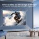 4K Video Projector Netflix CertifiedDolby Audio: 1080P Native 36000Lux Video Projector with Movin, 4D4P Keystone, Electric Focus,